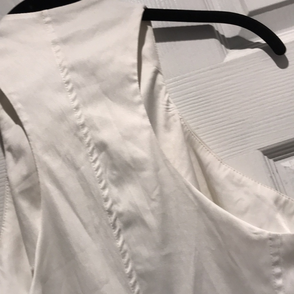 White zippered dress - Picture 12 of 15